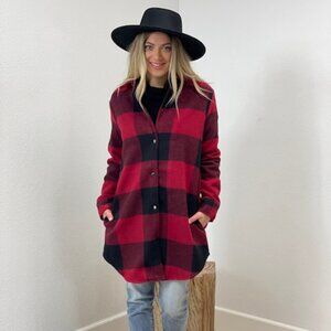 BB Dakota Eldridge Plaid Wool Jacket
